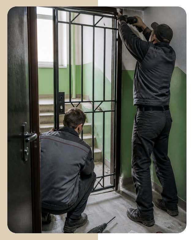 Установка тамбурной решетки под ключ с гарантией в Минеральных Водах